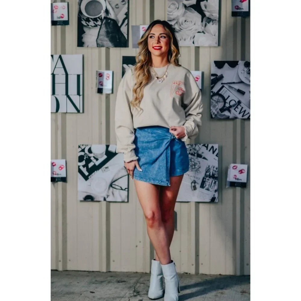 Queen of Hearts Sweatshirt